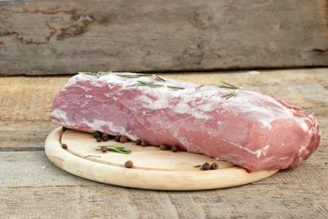 Raw meat Stock Photos