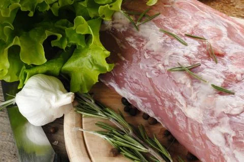 Raw meat Stock Photos