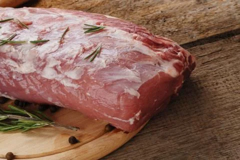 Raw meat Stock Photos