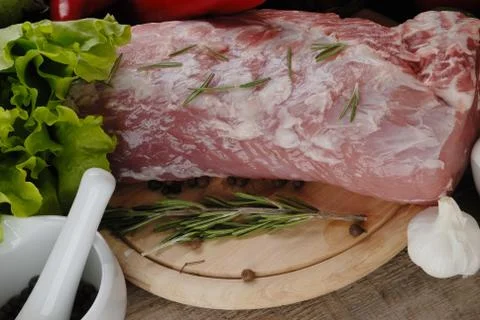 Raw meat Stock Photos