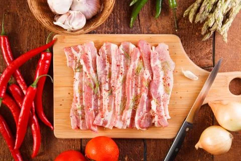 Raw meat Stock Photos