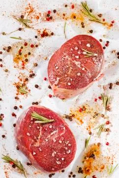 Raw meat Stock Photos