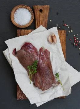 Raw meat Stock Photos