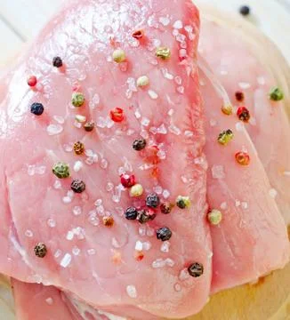 Raw meat Stock Photos