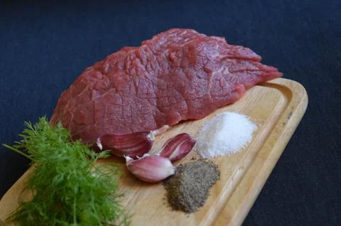 Raw meat Stock Photos