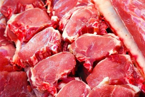 Raw meat Stock Photos