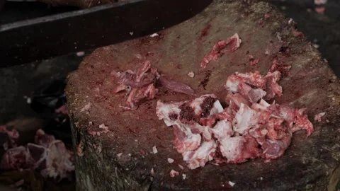 Raw Meat - A Unique and SEO-Friendly Title for Your Content Stock Footage 320943553