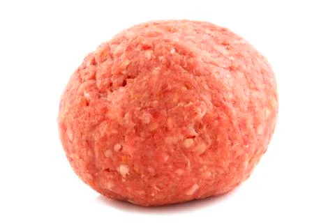 Raw meatball Stock Photos