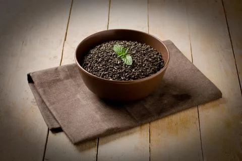 Raw mint tea Stock Photos