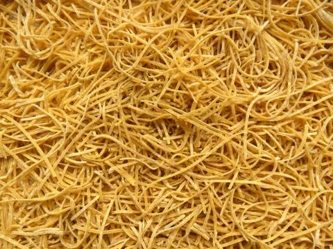 Raw Noodles Stock Photos