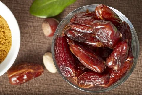Raw Nuts And Oranges Stock Photos