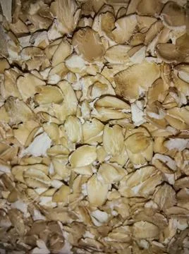 Raw oatmeal Stock Photos