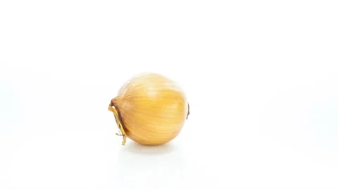 Raw Onion Stock Footage 40096628