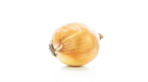 Raw Onion Stock Footage 40096662