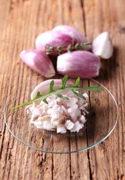 Raw onion Stock Photos