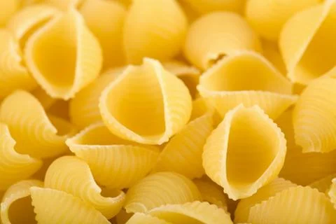 Raw pasta background Stock Photos