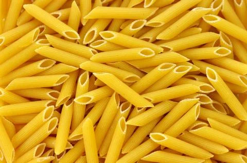 Raw pasta background Fotos Stock