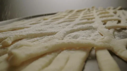 Raw Pasta Stock Footage 282645429