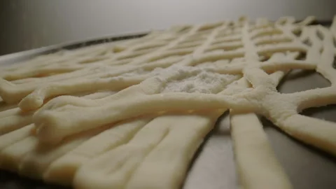 Raw Pasta Stock Footage 282645462