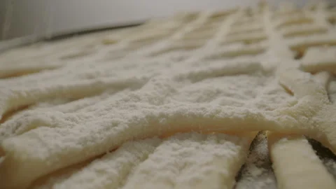 Raw Pasta Stock Footage 282645545
