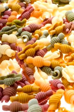 Raw pasta Foto stock
