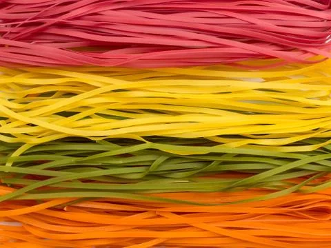 Raw pasta Stock Photos