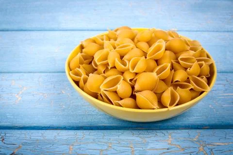 Raw pasta Stock Photos