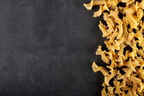 Raw Pasta Stock Photos