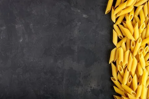 Raw Pasta Stock Photos