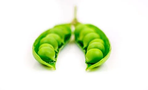 Raw pea Stock Photos