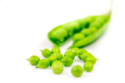 Raw pea Stock Photos