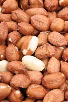 Raw peanuts Stock Photos