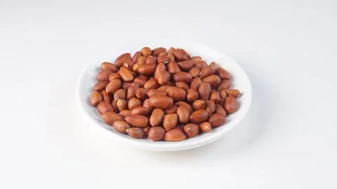 Raw peanuts Stock Photos
