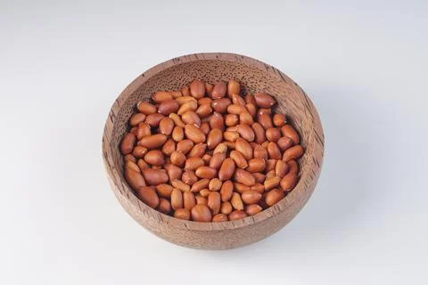 Raw peanuts Stock Photos