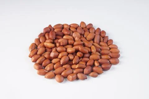 Raw peanuts Stock Photos
