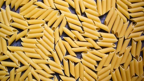 Raw Penne rigate Stock Footage 153351040