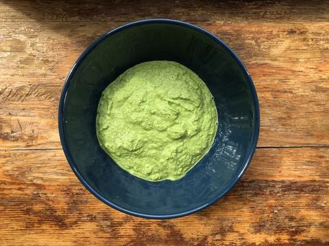 Raw pesto Stock Photos