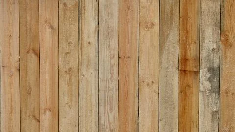 Raw pine board standing vertically Stock Photos