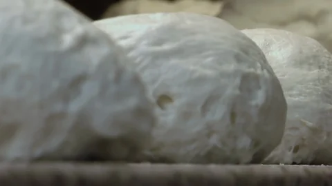Raw Pizza Dough Stock Footage 109143322