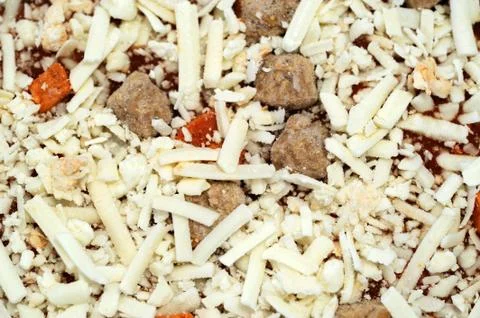 Raw pizza Stock Photos
