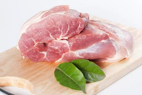 Raw pork Stock Photos