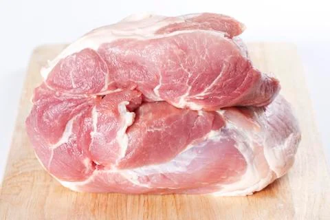 Raw pork Stock Photos