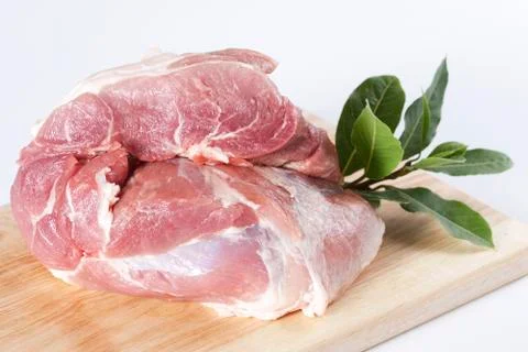 Raw pork Stock Photos