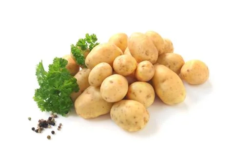 Raw Potatoes Stock Photos