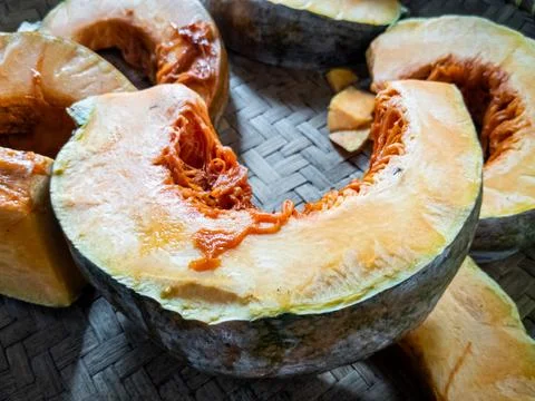 Raw Pumpkin Stock Photos