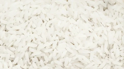 Raw rice Stock Footage 40097913