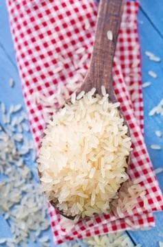 Raw rice Stock Photos