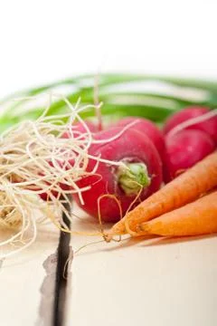 Raw root vegetable Stock Photos