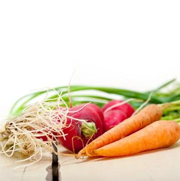 Raw root vegetable Stock Photos
