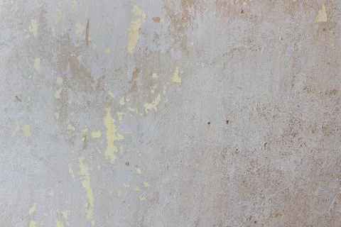 Raw, rough, concrete wall with peeling paint Stock Illustration